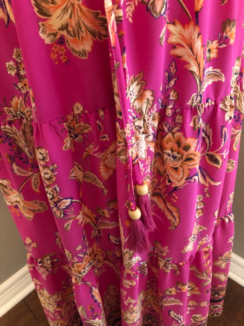 Summer Halter Maxi Dress - Picture 3 of 3